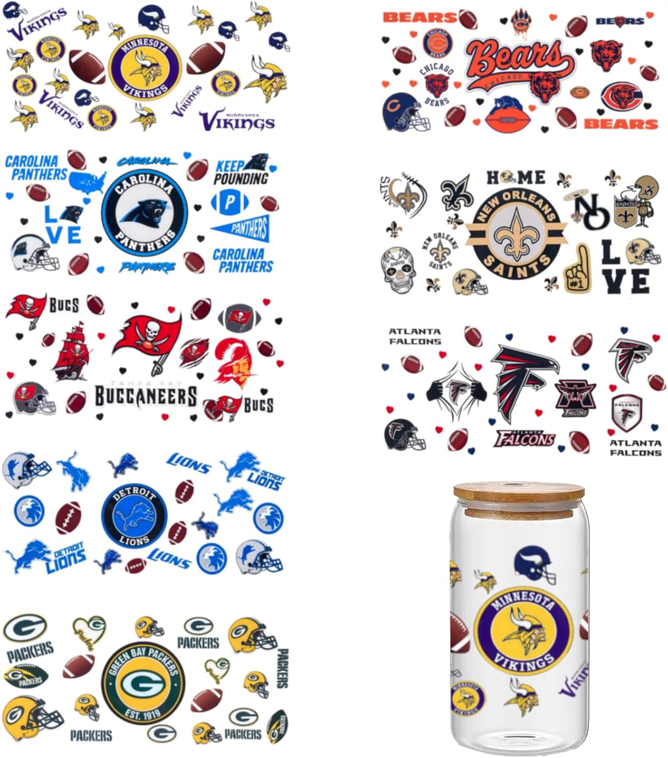 NFL Team Decal