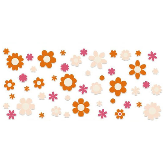 Pink Florals Decal