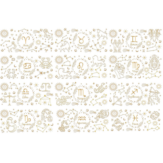Zodiac Constellation Decal