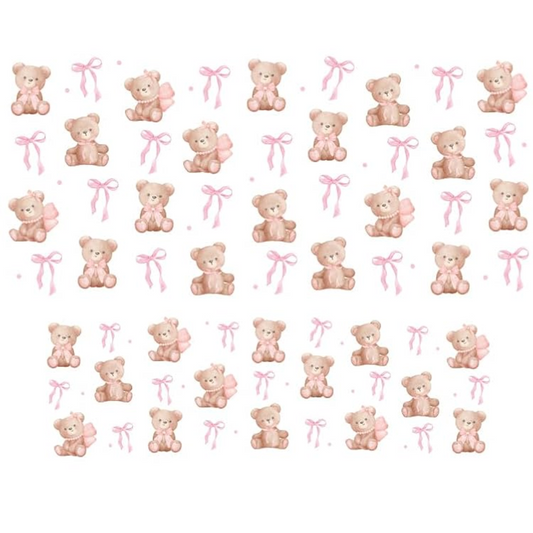 Watercolor Bears Decal