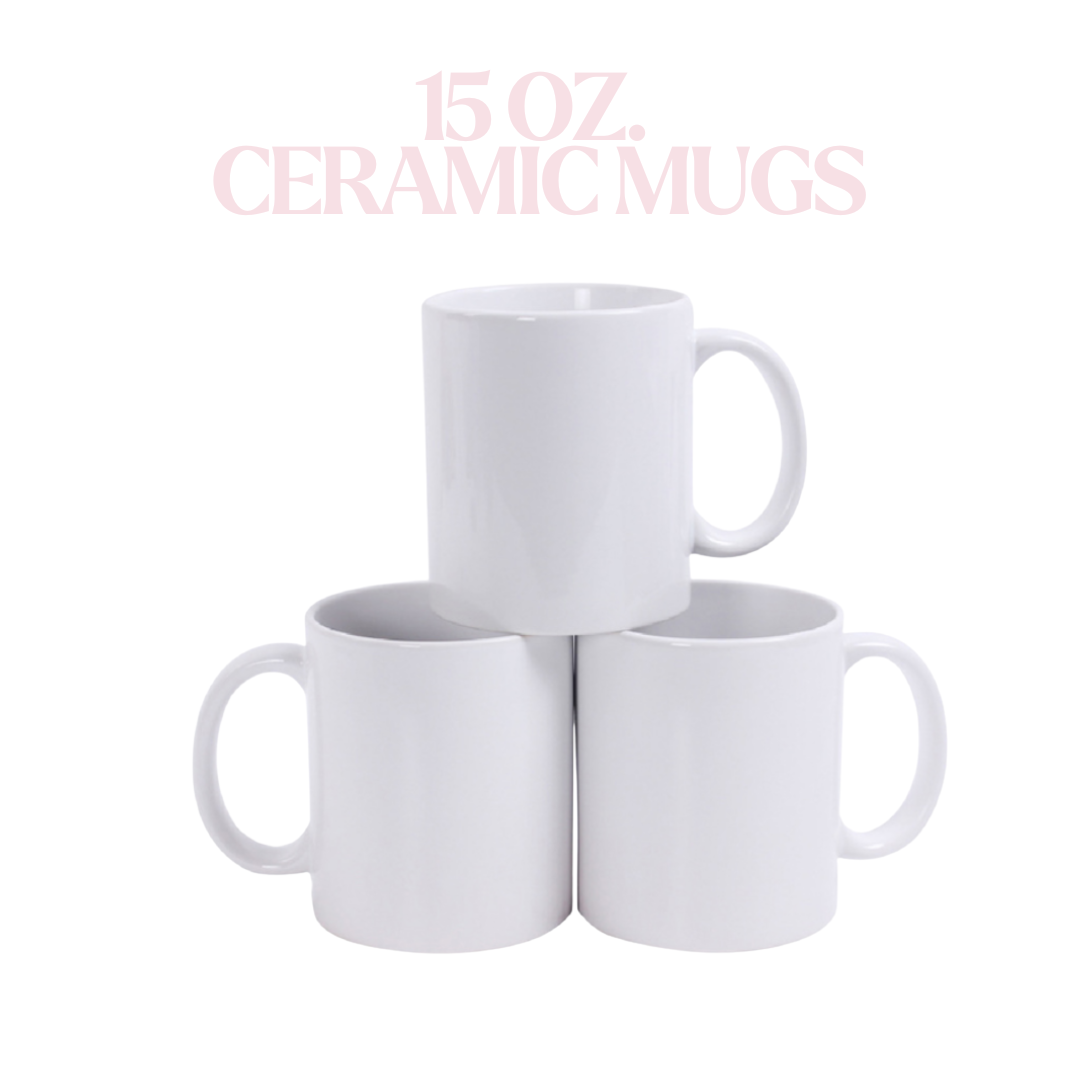 15 Oz. Ceramic Mug